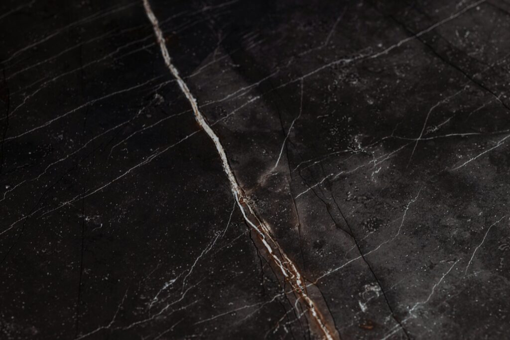 Black marble natural pattern for background